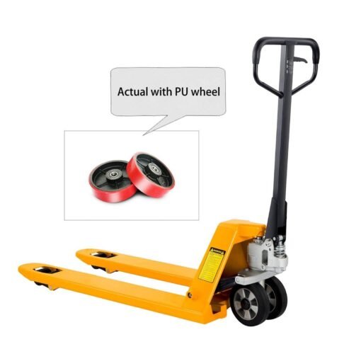 High Quality Manual Hydraulic Pallet Jack 6600 lbs 48" x27"Fork - Image 4