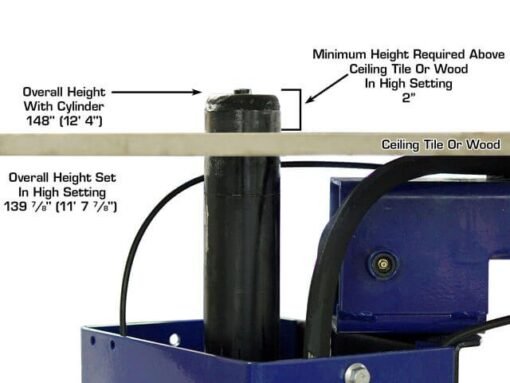 ATLAS Platinum PVL10 ALI Certified 10,000 lb Overhead Lift - Image 13