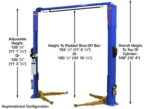 ATLAS Platinum PVL10 ALI Certified 10,000 lb Overhead Lift - Image 2