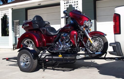 Trike and Spyder Ride-Up SRL Stand-Up Motorcycle Trailer - Image 2