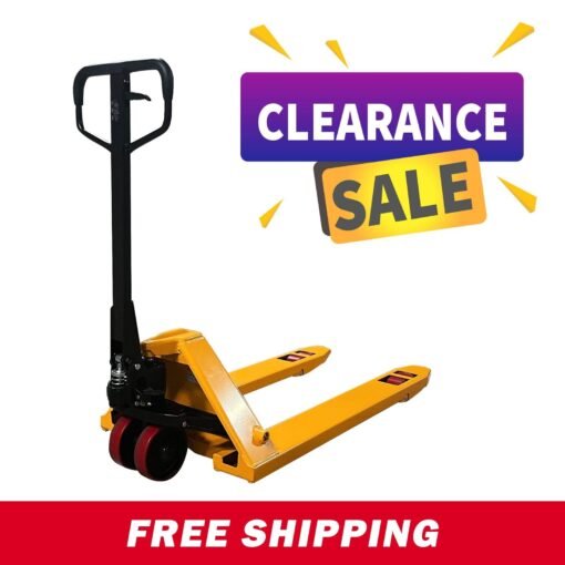 Heavy Duty Manual Hand Pallet Jack for Material Handling 7700 lbs 48" x27"Fork - Image 5