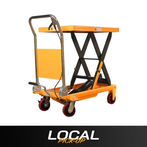 Single Scissor Lift Table 1100lbs. 35.4" lifting height