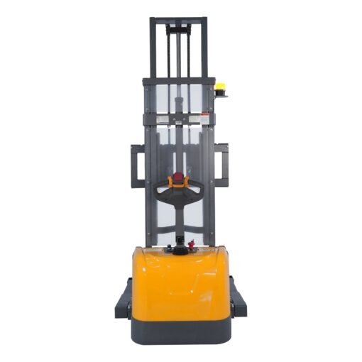 Powered Forklift Full Electric Walkie Stacker 3300lbs Cap. Straddle Legs.130" lifting A-3049 - Image 4