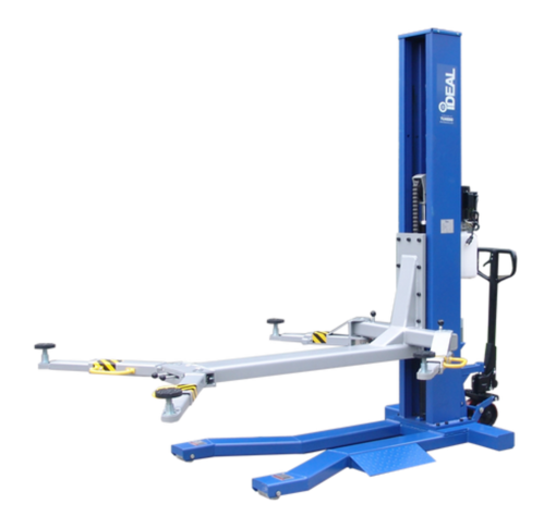 ideal msc-6klp mobile single post lift