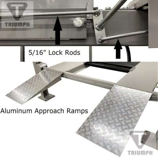 TRIUMPH NSS-8XLT 8,000 lb Service Storage Four Post Automotive Lift - Image 3