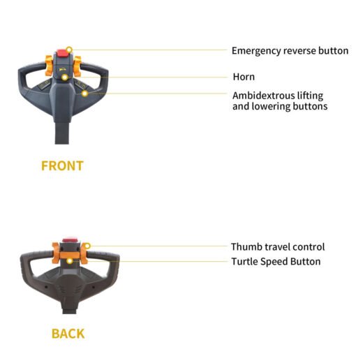 Full Electric Walkie Stacker 3300lbs Cap. Straddle Legs. 98" lifting Local Pick-Up A-3022 - Image 5